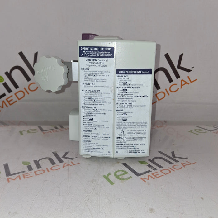 Hospira Plum A+ Infusion Pump
