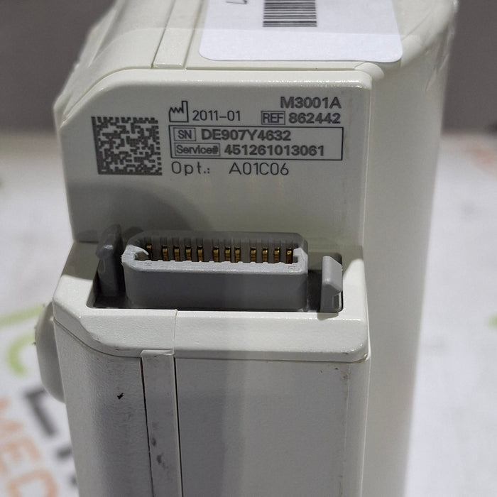 Philips M3001A-A01C06 Fast SpO2, NIBP, ECG, Temp, IBP MMS Module