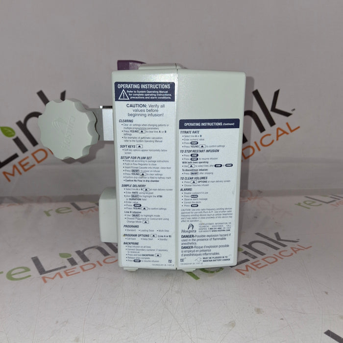 Hospira Plum A+ Infusion Pump