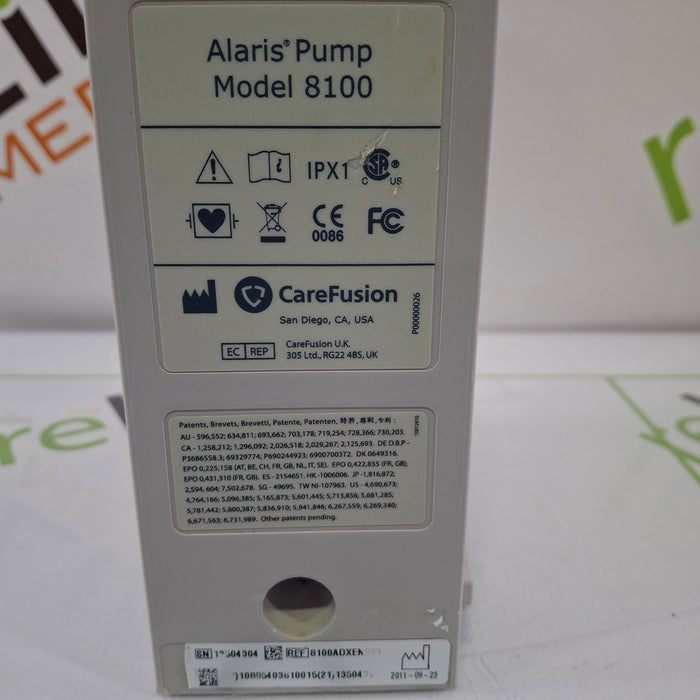 CareFusion Alaris 8100 LVP Infusion Pump Module