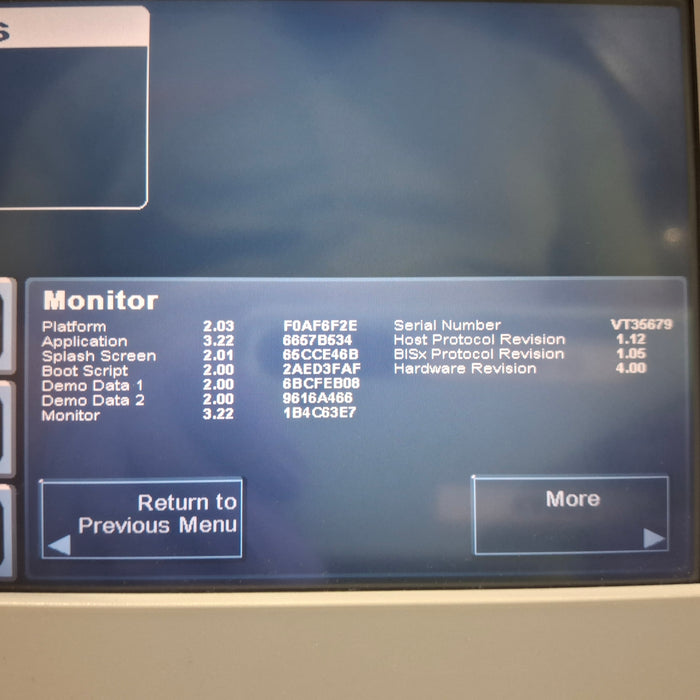 Covidien BIS Monitoring System Bispectral Index Monitor