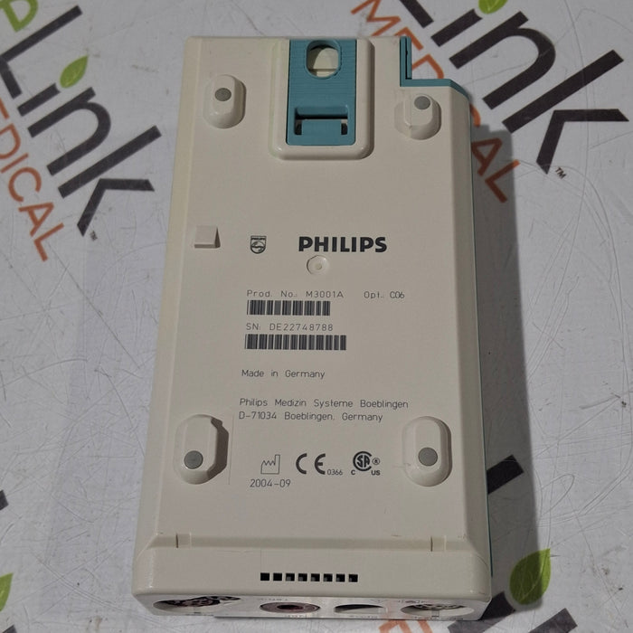 Philips M3001A-C06 Fast SpO2, NIBP, ECG, Temp, IBP MMS Module