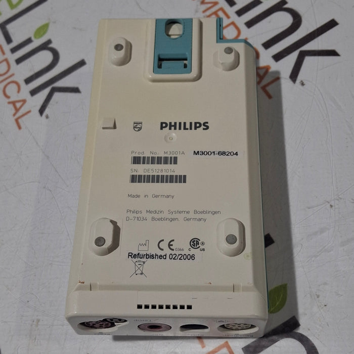 Philips M3001A-A01C06 Fast SpO2, NIBP, ECG, Temp, IBP MMS Module