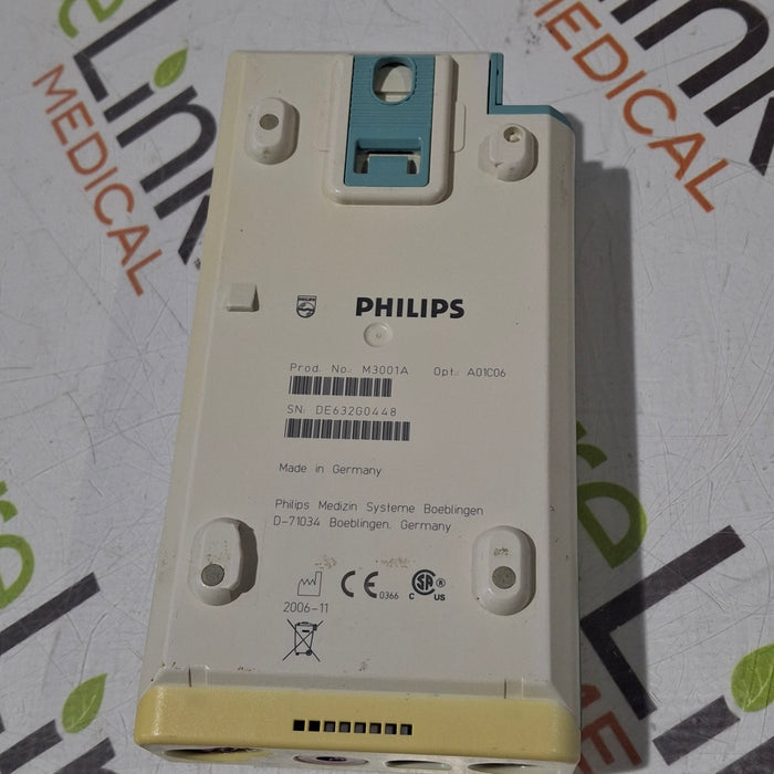 Philips M3001A-A01C06 Fast SpO2, NIBP, ECG, Temp, IBP MMS Module