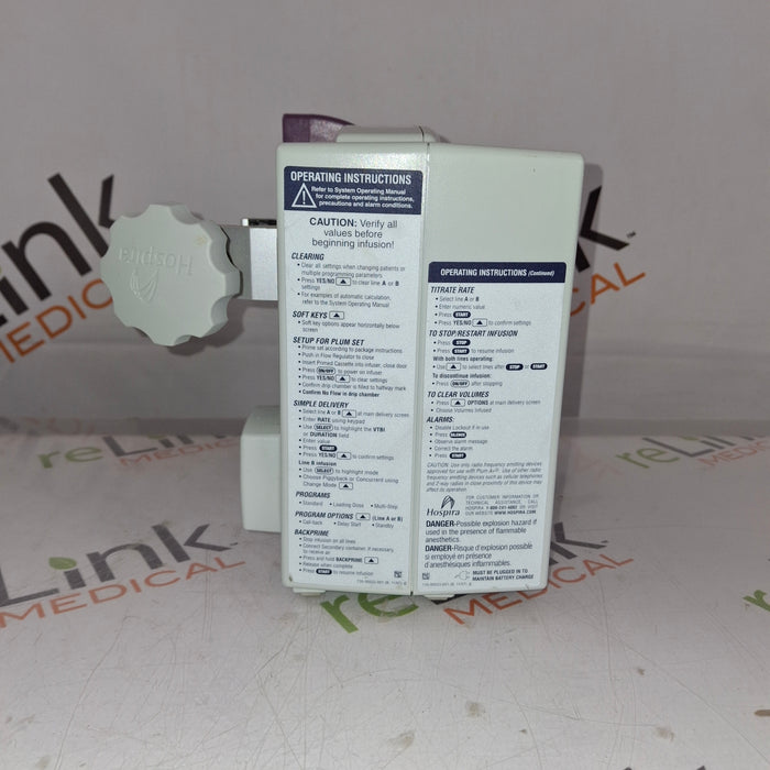 Hospira Plum A+ Infusion Pump