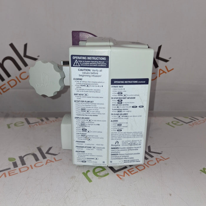 Hospira Plum A+ Infusion Pump