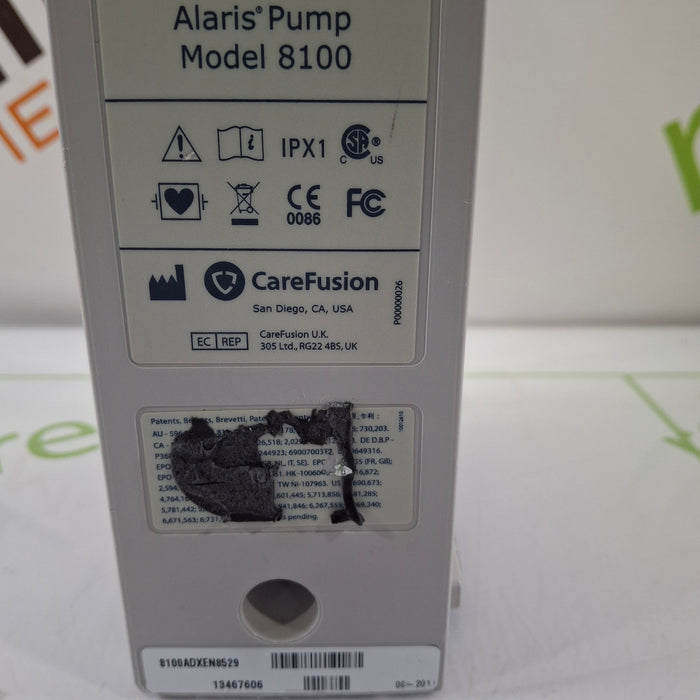 CareFusion Alaris 8100 LVP Infusion Pump Module