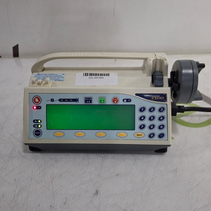 Smiths Medical Medfusion 3500 Syringe Infusion Pump