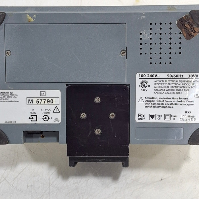 Smiths Medical Medfusion 3500 Syringe Infusion Pump