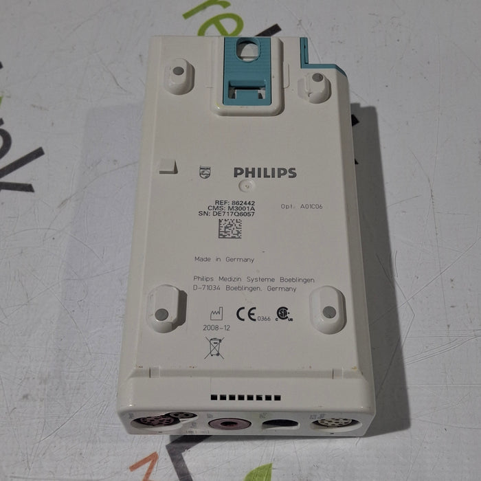 Philips M3001A-A01C06 Fast SpO2, NIBP, ECG, Temp, IBP MMS Module