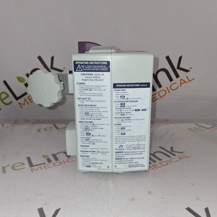 Hospira Plum A+ Infusion Pump