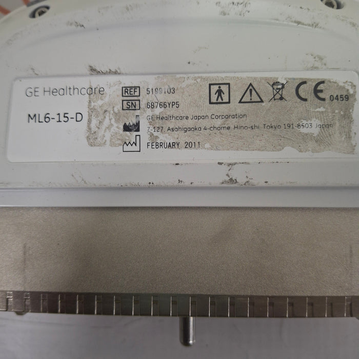 GE Healthcare ML6-15-D Matrix Linear Transducer