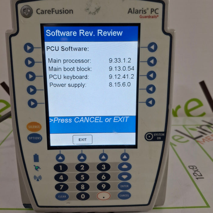 CareFusion Alaris 8015 Large Screen POC Infusion Pump
