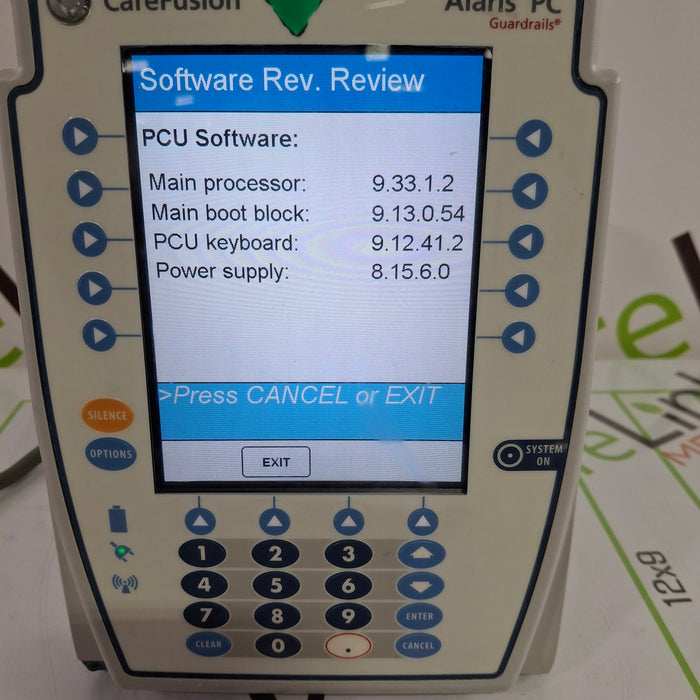 CareFusion Alaris 8015 Large Screen POC Infusion Pump