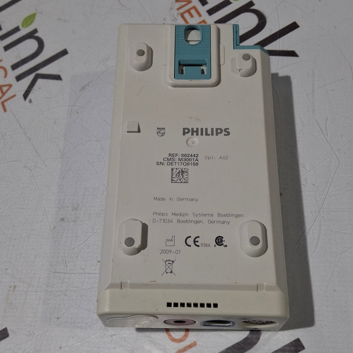 Philips M3001A-A02 OxiMax SpO2, NIBP, ECG MMS Module