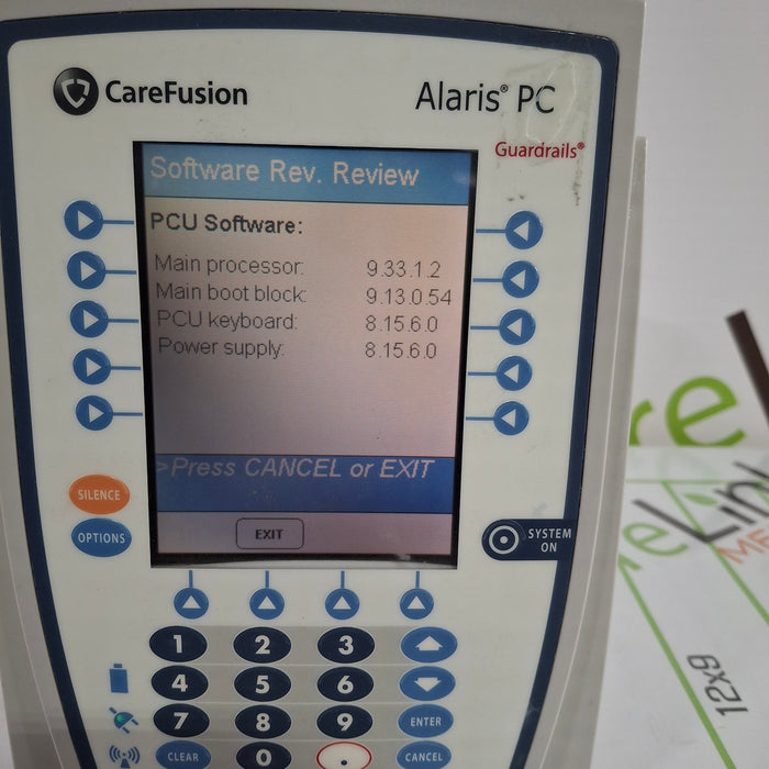 CareFusion Alaris 8015 Small Screen POC Infusion Pump