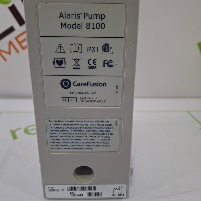 CareFusion Alaris 8100 LVP Infusion Pump Module