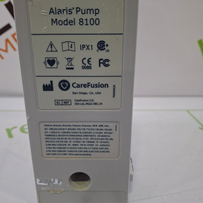 CareFusion Alaris 8100 LVP Infusion Pump Module