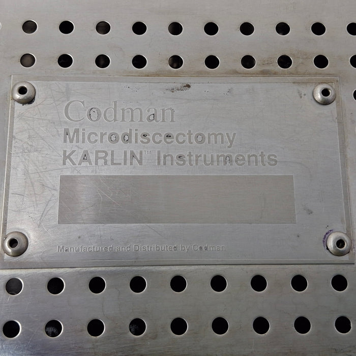 Codman Karlin Microdiscectomy Curette Set