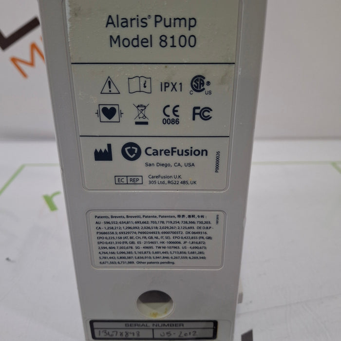 CareFusion Alaris 8100 LVP Infusion Pump Module