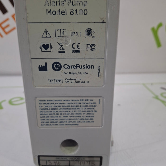 CareFusion Alaris 8100 LVP Infusion Pump Module