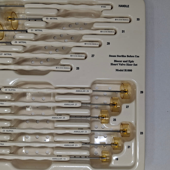 St. Jude Medical, Inc. B1000 Biocor and Epic Heart Valve Sizer Set