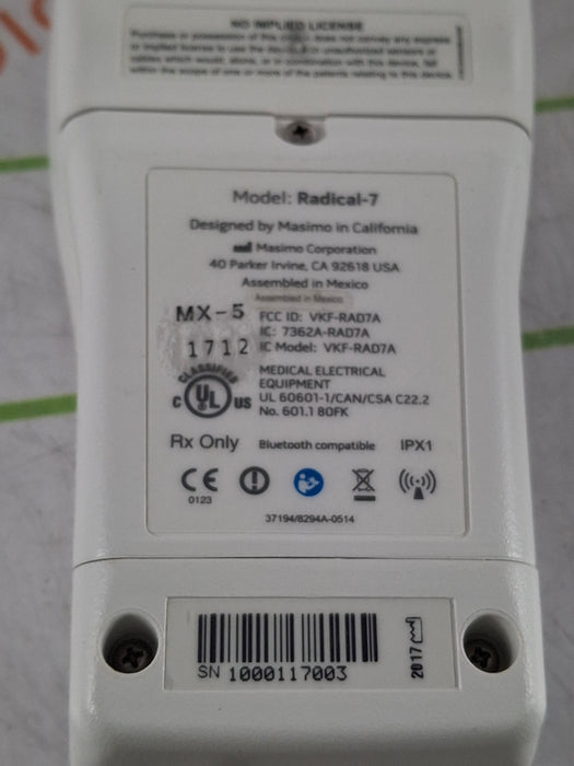 Masimo Radical 7 Pulse Oximeter