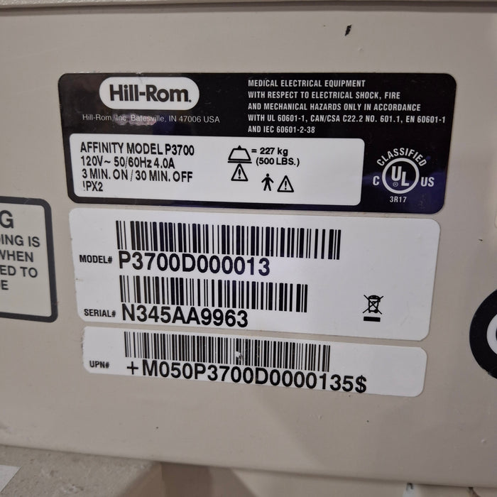 Hill-Rom Affinity 4 Patient Birthing Bed