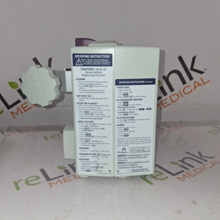Hospira Plum A+ Infusion Pump