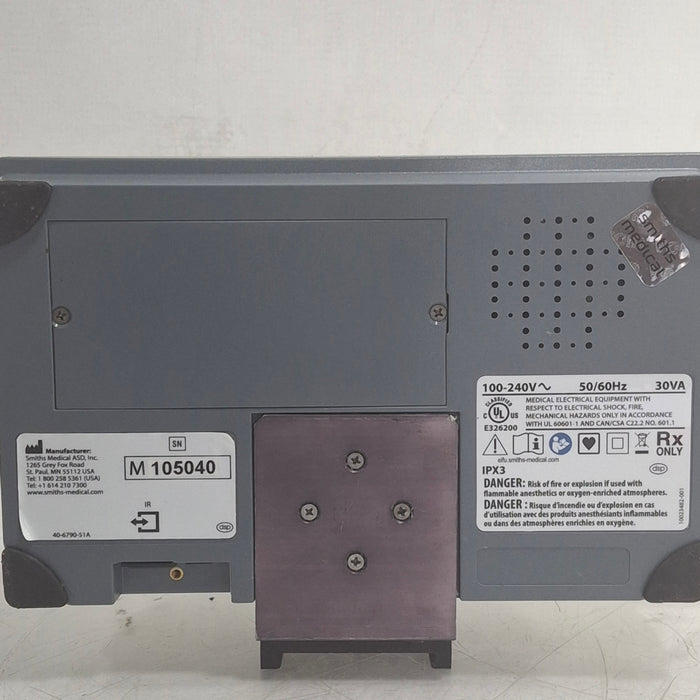 Smiths Medical Medfusion 3500 Version 6 Syringe Infusion Pump