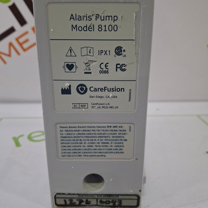 CareFusion Alaris 8100 LVP Infusion Pump Module
