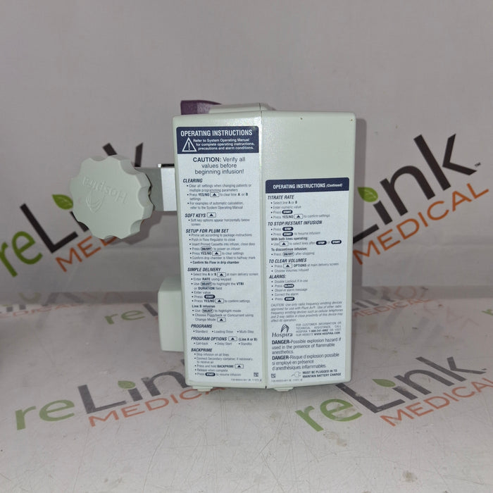 Hospira Plum A+ Infusion Pump