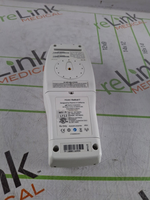 Masimo Radical 7 Pulse Oximeter w/ Base