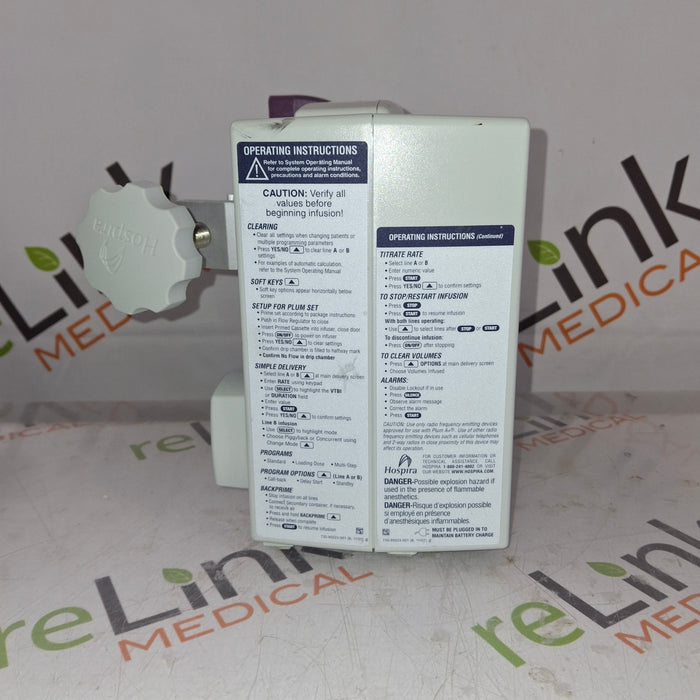 Hospira Plum A+ Infusion Pump
