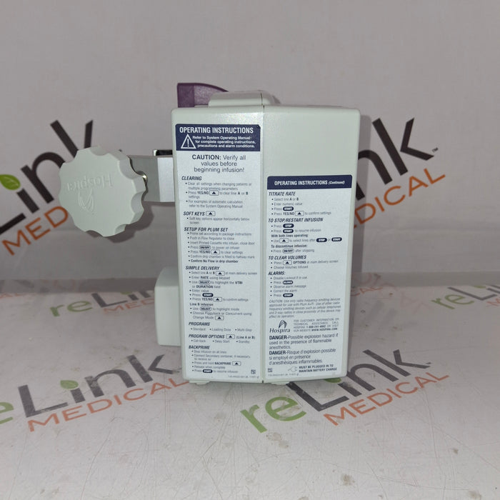 Hospira Plum A+ Infusion Pump