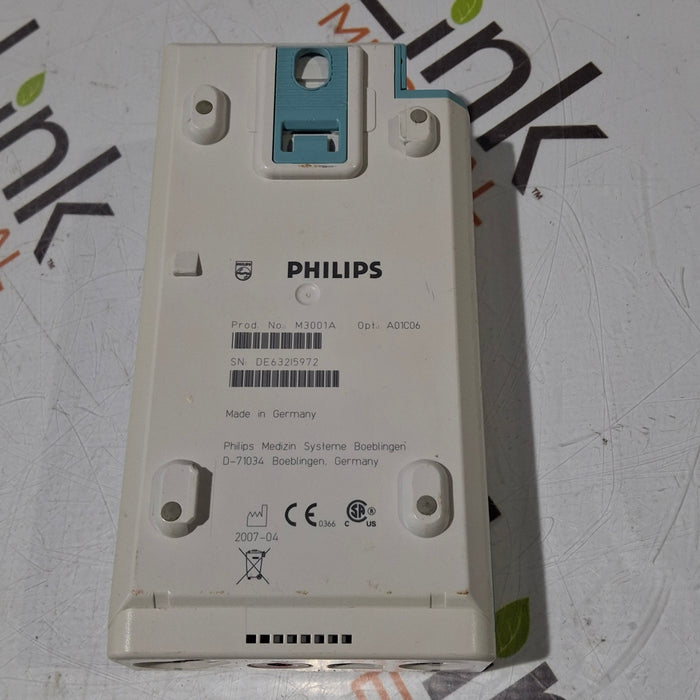 Philips M3001A-A01C06 Fast SpO2, NIBP, ECG, Temp, IBP MMS Module