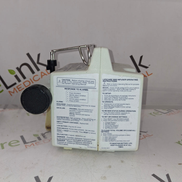 Abbott Hospira Lifecare 5000 Infusion Pump