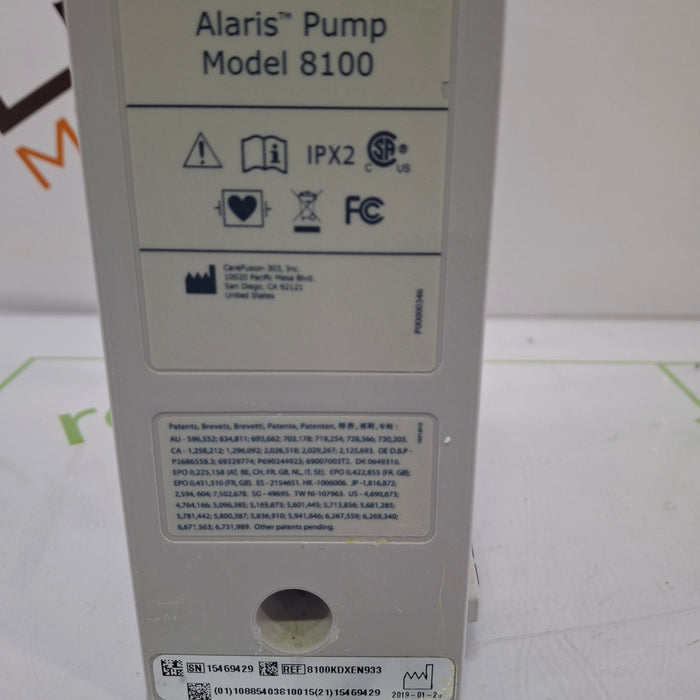 CareFusion Alaris 8100 LVP Infusion Pump Module