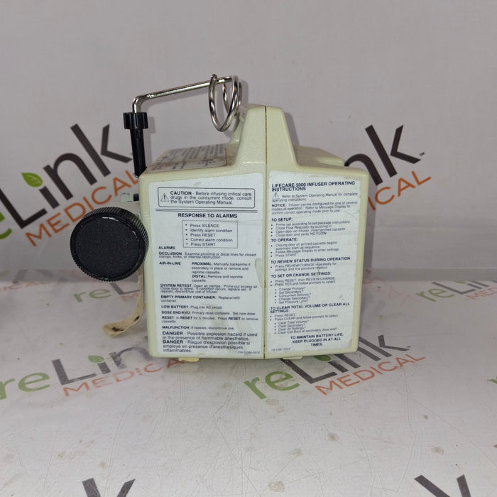 Abbott Hospira Lifecare 5000 Infusion Pump