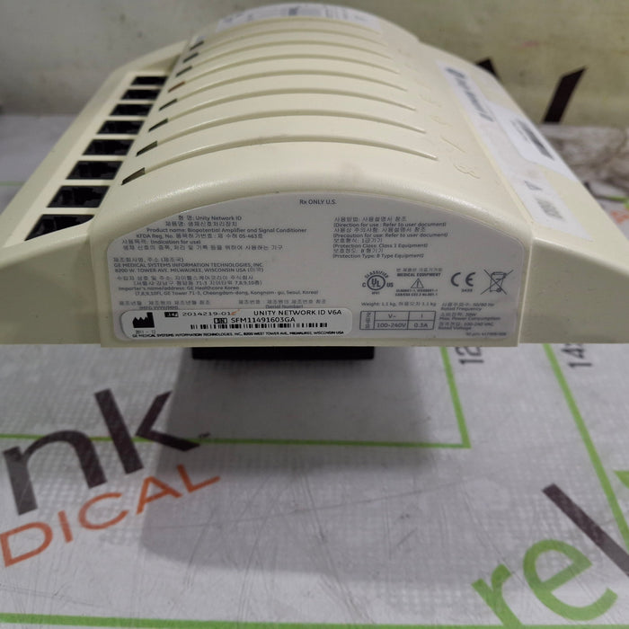 GE Healthcare Unity Network ID Interface Device Patient Monitor