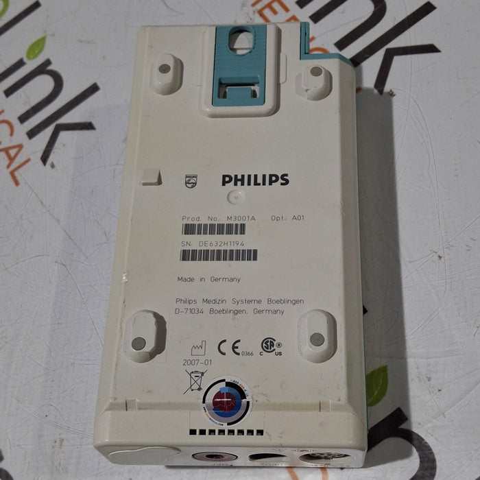 Philips M3001A-A01 Fast SpO2, NIBP, ECG MMS Module