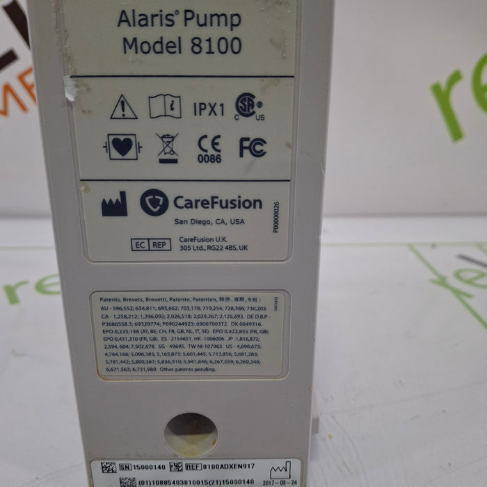 CareFusion Alaris 8100 LVP Infusion Pump Module
