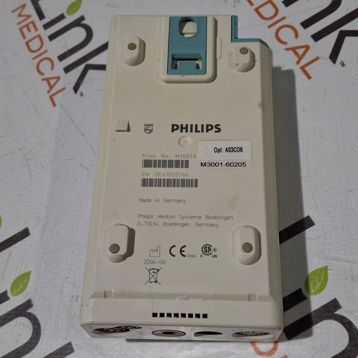 Philips M3001A-A03C06 Masimo SpO2, NIBP, ECG, Temp, IBP MMS Module