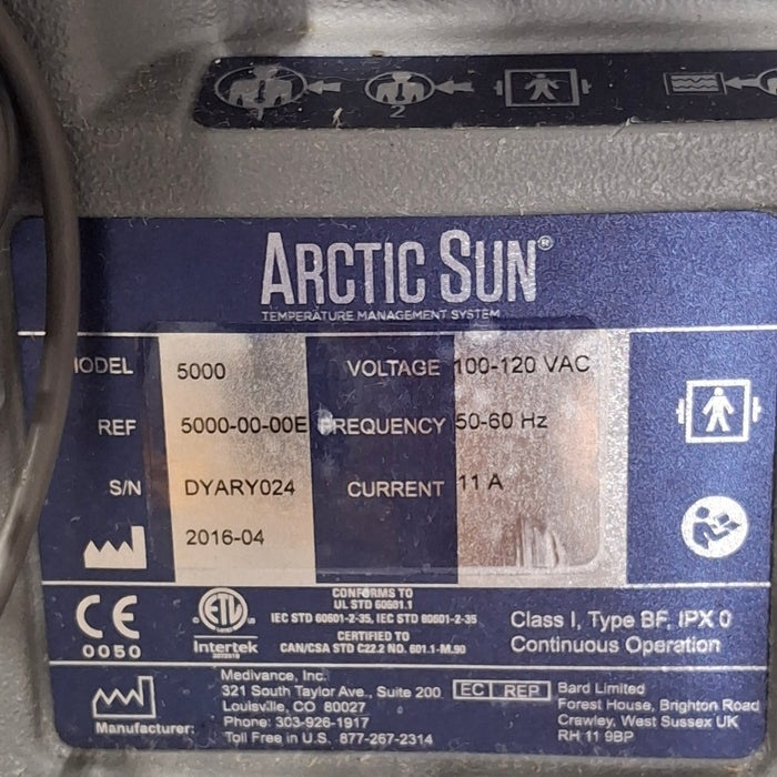 Medivance Arctic Sun 5000 Temperature Management System