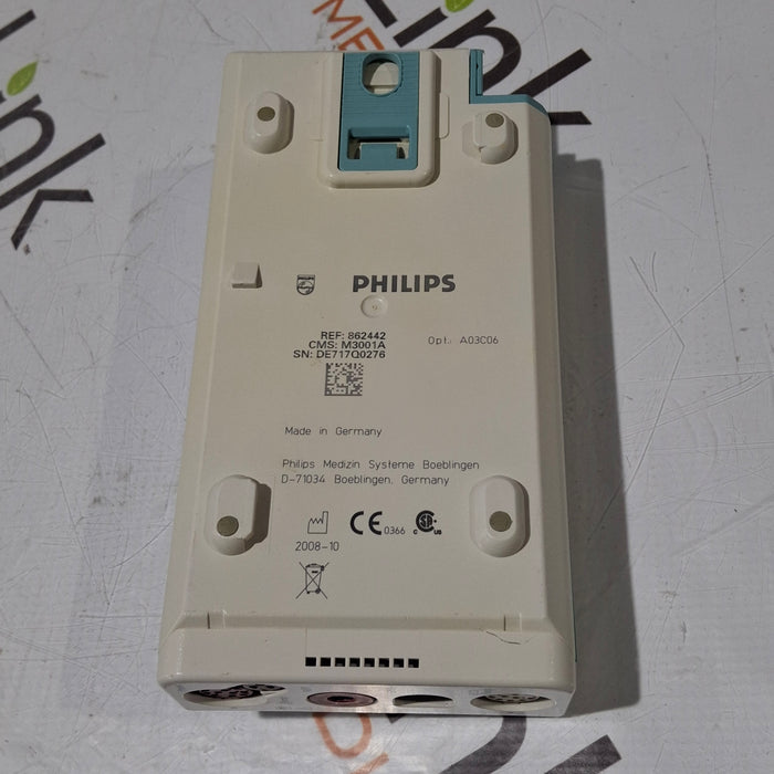 Philips M3001A-A03C06 Masimo SpO2, NIBP, ECG, Temp, IBP MMS Module