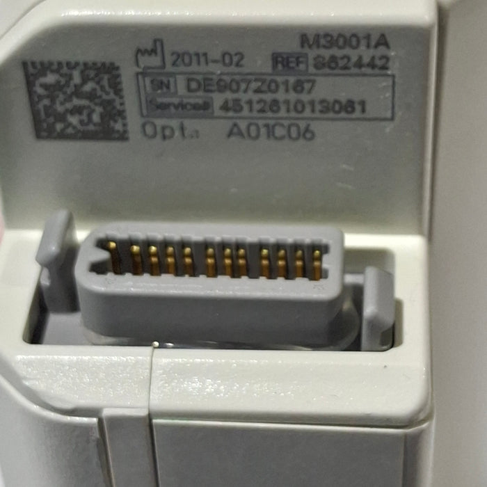 Philips M3001A-A01C06 Fast SpO2, NIBP, ECG, Temp, IBP MMS Module
