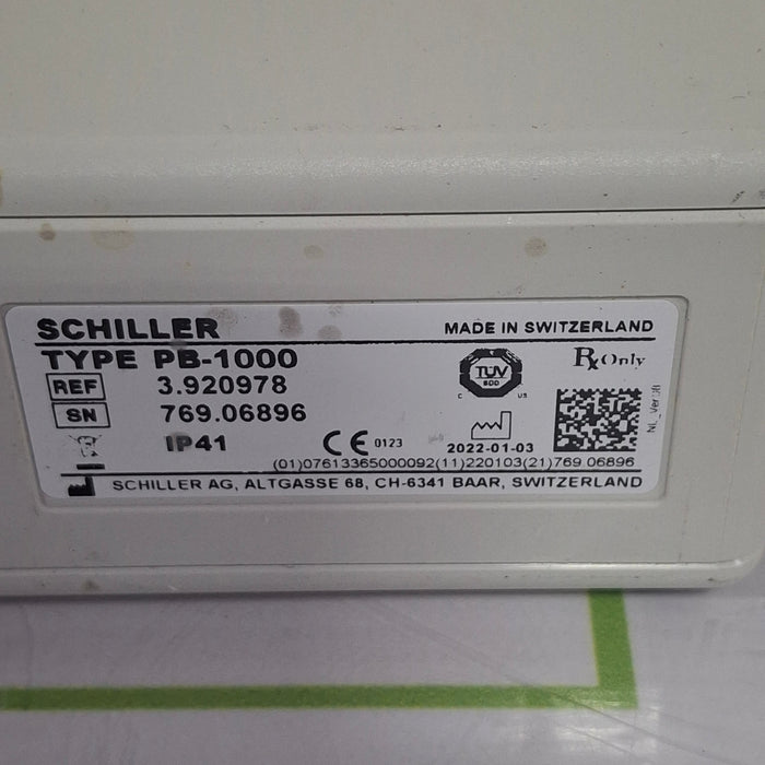 Schiller America PB-1000 Patient Monitor