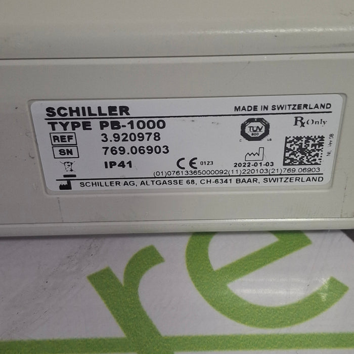 Schiller America PB-1000 Patient Monitor