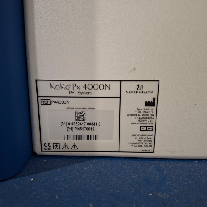 nSpire Health KoKo Px 4000N Plethysmograph