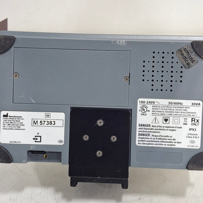 Smiths Medical Medfusion 3500 Version 5 Syringe Infusion Pump
